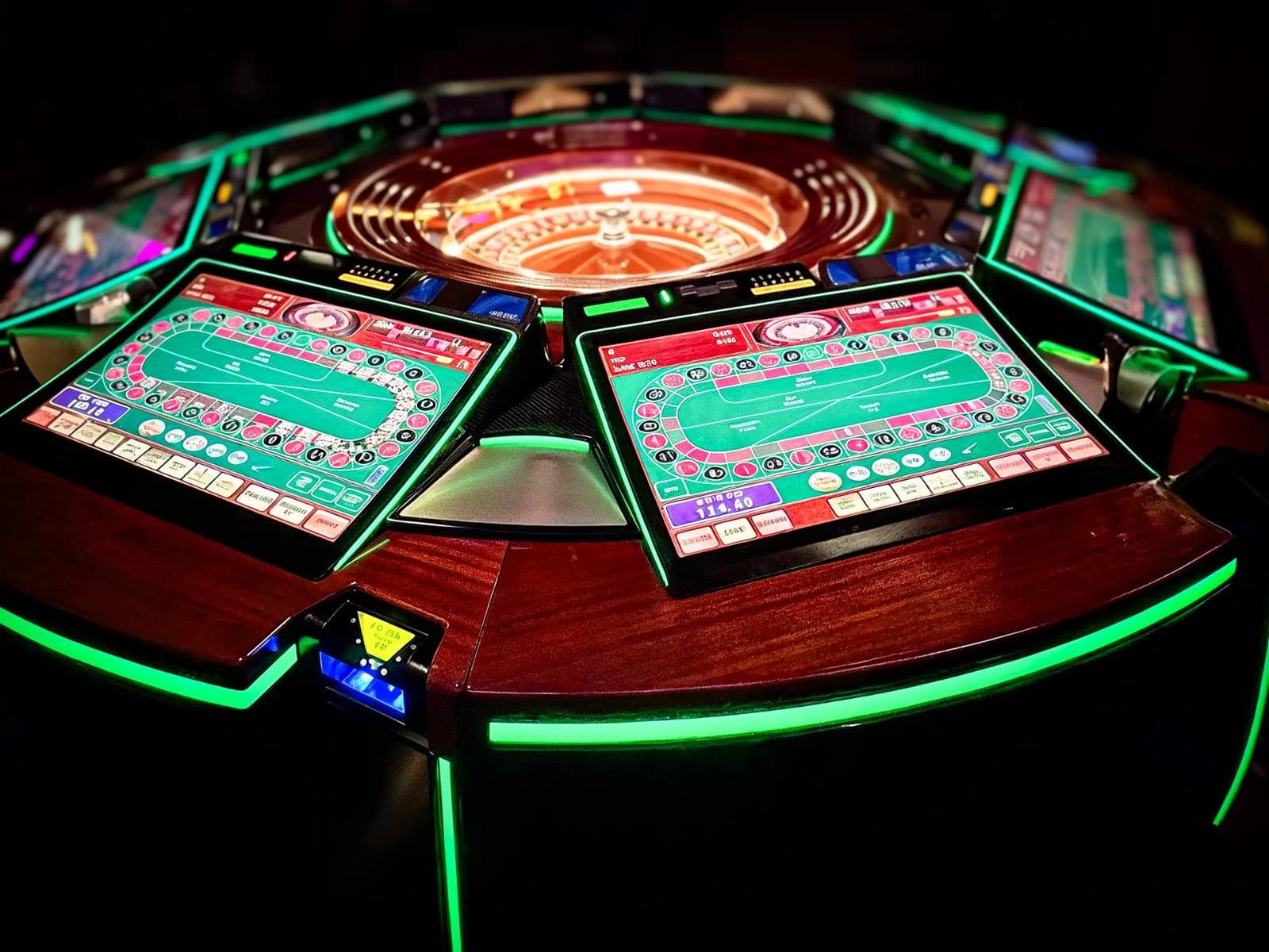 Electronic roulette terminals at Empire Casino
